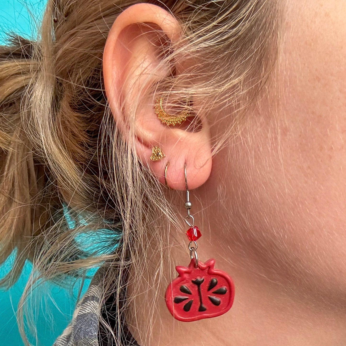Boucles d'oreilles Grenade | Collection Automne