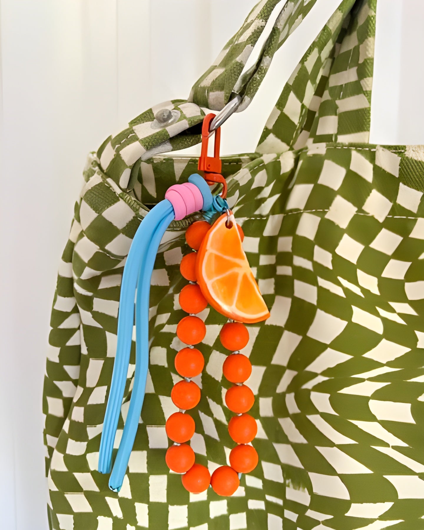 Porte-clés orange
